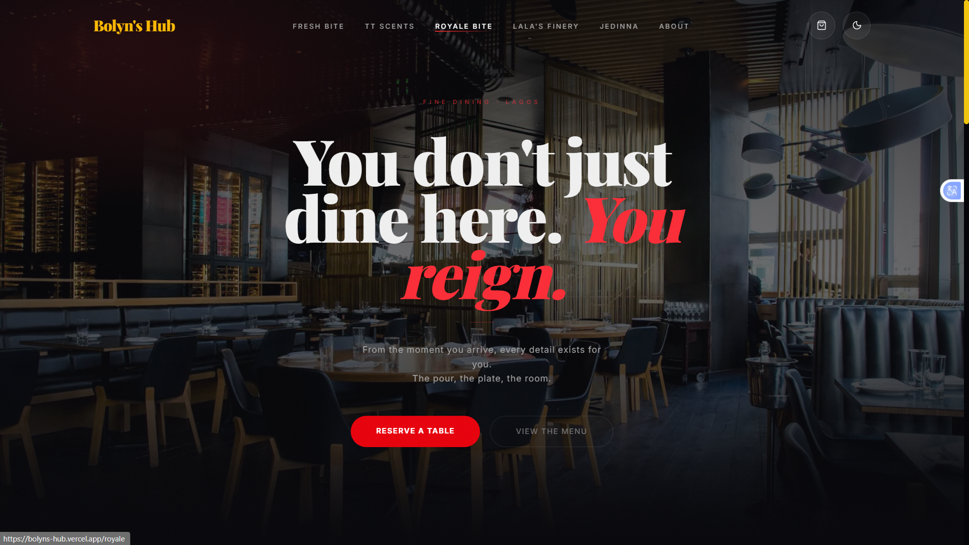 Bolyn's Hub — Multi-Brand Platform