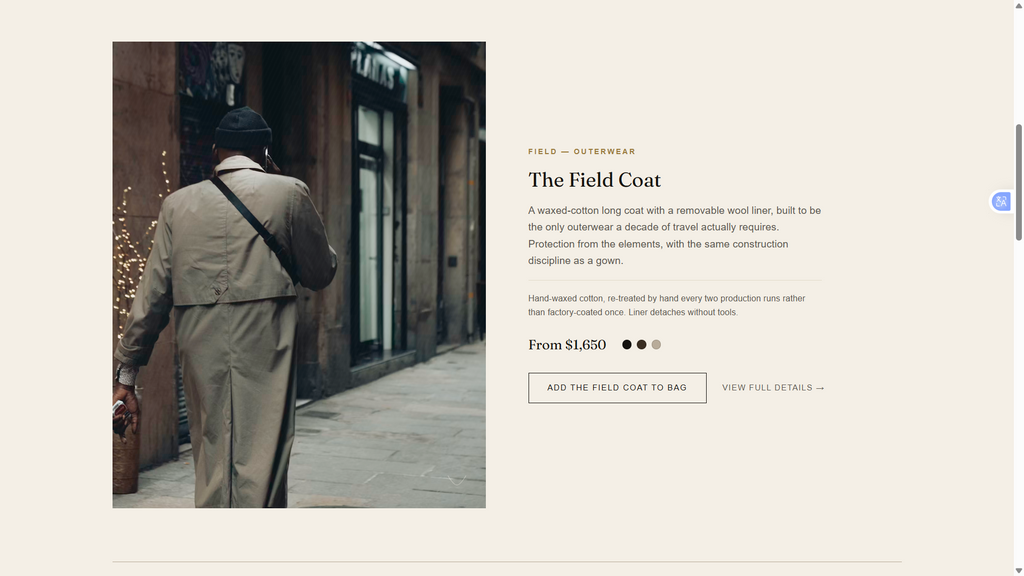 Velora — Luxury Fashion Brand Experience